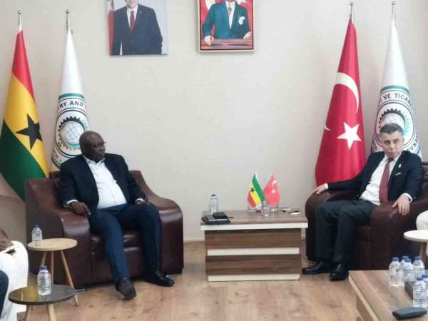 Gana Cumhuriyeti Yatırım Kurulu Başkanı ve heyeti Ankara'da