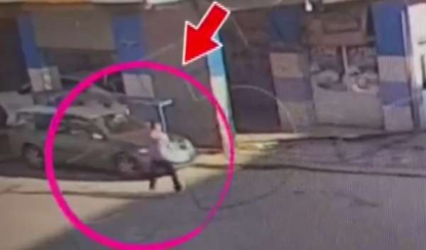 Gaziantep'te iş yerine pompalı tüfekle saldırı: O anlar kamerada
