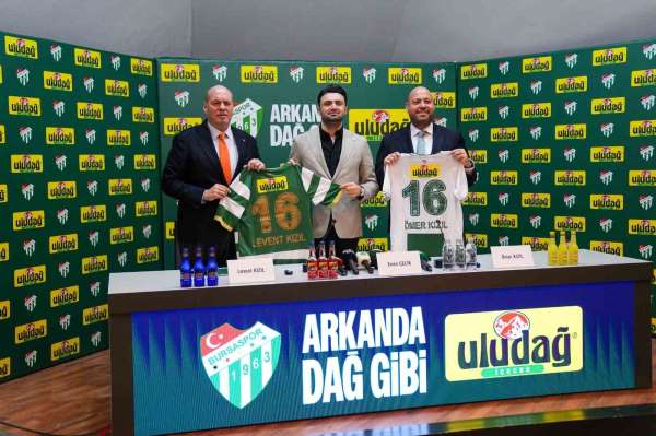 Uludağ İçecek ve Bursaspor'un iş birliği 1. Lig'de de devam ediyor