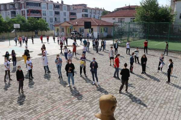 Taşova'da 410 öğrenci LGS'ye girdi 
