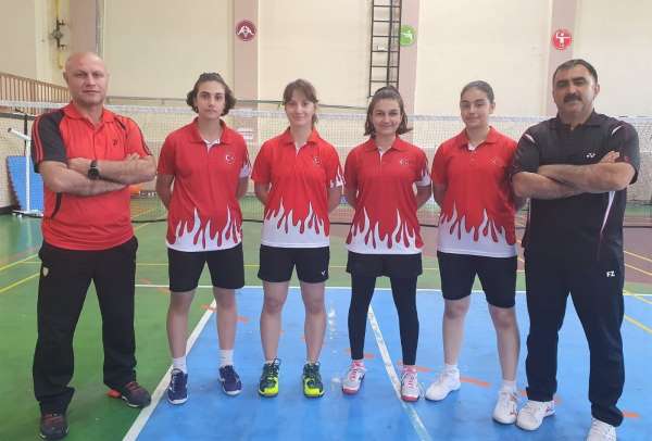 Erzincanlı sporcular Badminton Milli Takımının vazgeçilmezi oldu