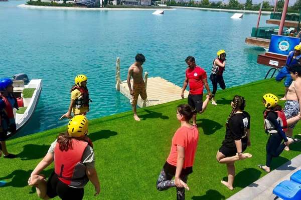 Büyükşehir Spor A.Ş. ile 'yaz tatili' dolu dolu geçiyor