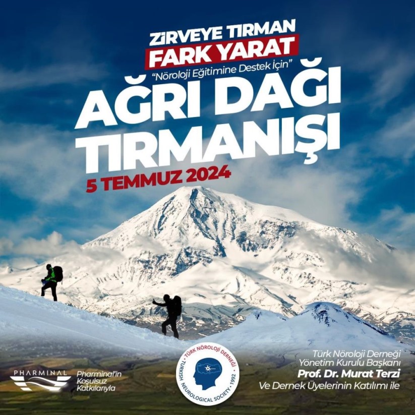 Nöroloji uzmanları Ağrı Dağı'nda 'zirve' yapacak
