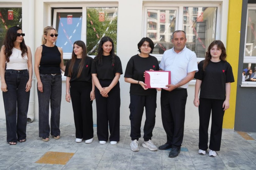 Samsunlu öğrencilerden 'Sıfır Atıkla Sanat Yarışması'nda Türkiye birinciliği