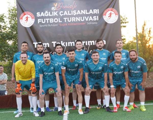 Denizli Tekden'den Sağlık Çalışanları Futbol Turnuvasına farklı başlangıç
