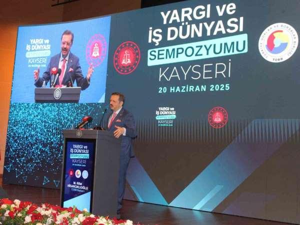 Hisarcıklıoğlu: 'Arabuluculuğa gelen dosya sayısı 7.5 milyonu geçmiş ve 4.5 milyondan fazlası da anlaşmayla so