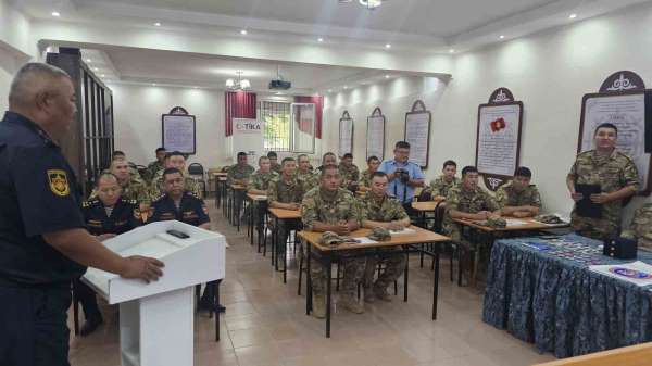 Kırgızistan'da 'Patlama Sonrası Olay Yeri İnceleme Kursu' düzenlendi