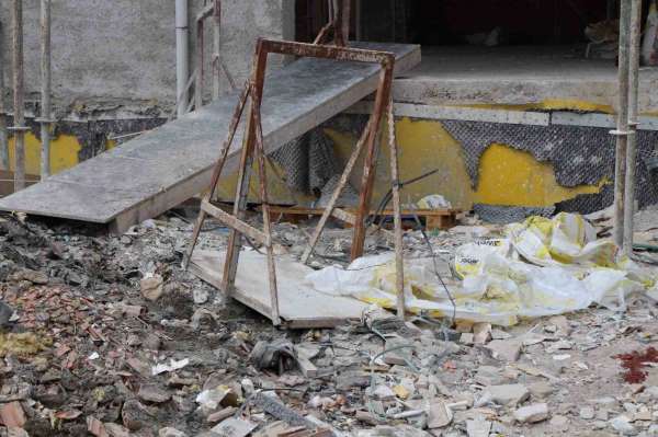 Amasya'da inşaattan düşen işçi hayatını kaybetti