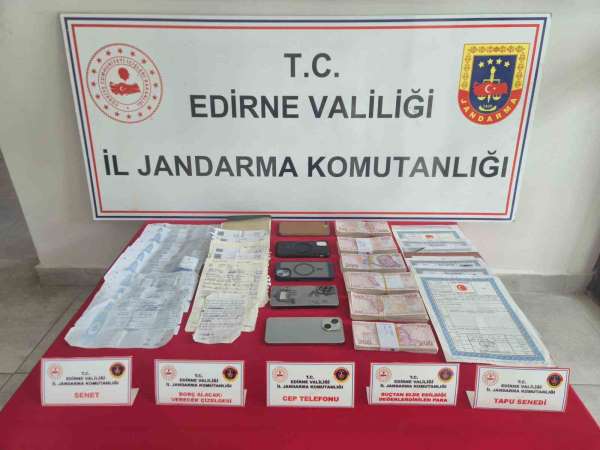 Keşan'da 'tefecilik' iddiasıyla gözaltına alınan 6 şüpheli tutuklandı