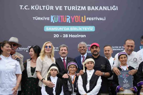 Türkiye Kültür Yolu Festivali'nin Samsun ayağı başladı