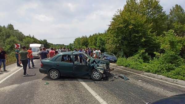 Kurban kesimi dönüşünde kaza: 6 yaralı
