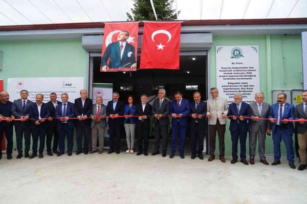 4 bin 275 çiftçinin yararlanacağı süt toplama merkezi açıldı