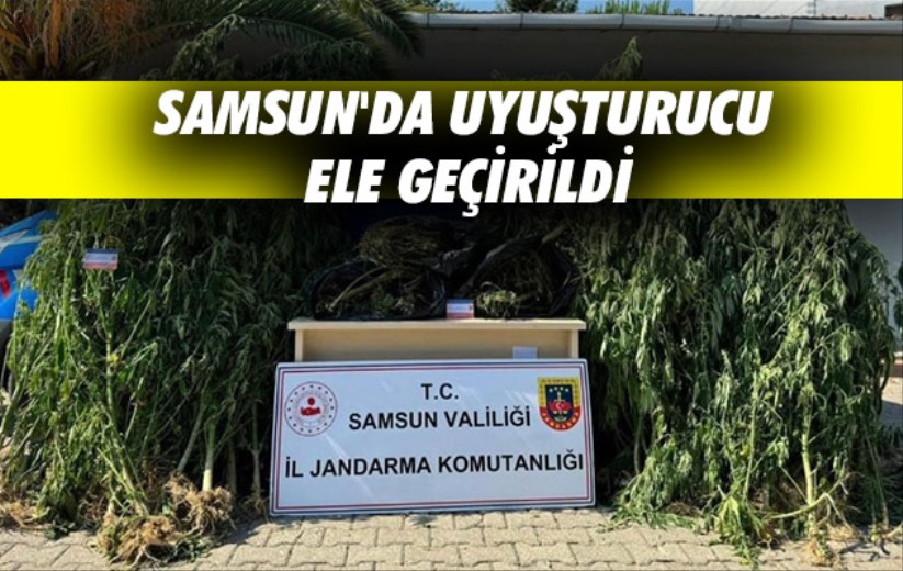 Samsun'da uyuşturucu ele geçirildi