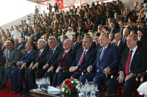 Cumhurbaşkanı Erdoğan: '51 yıl önce bugün şanlı Türk ordusu, kahraman mücahitler ve Kıbrıslı kardeşlerimizle b