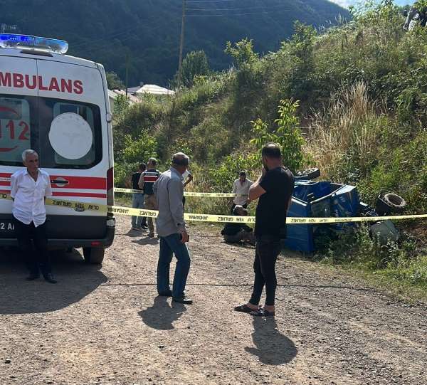 Ordu'da patpat kazası: 1 kişi hayatını kaybetti