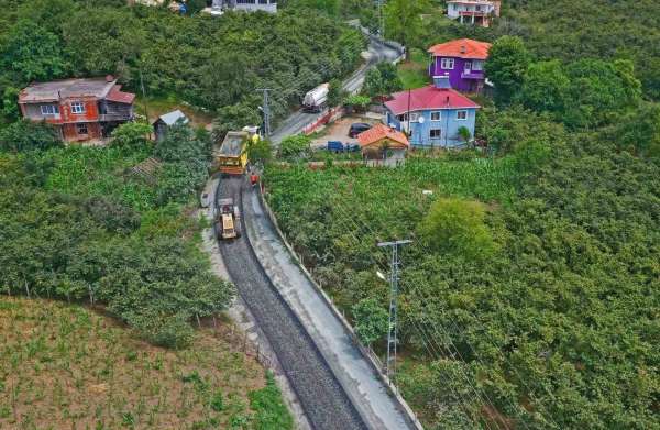 Ordu'nun yollarında asfalt seferberliği sürüyor