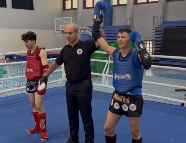 Afyonkarahisarlı muaythai sporcularından Türkiye Şampiyonası'nda büyük başarı