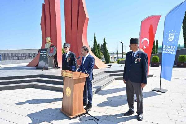 Kıbrıs harekatının yıldönümünde Bursa'da şehitler ve gaziler anıldı