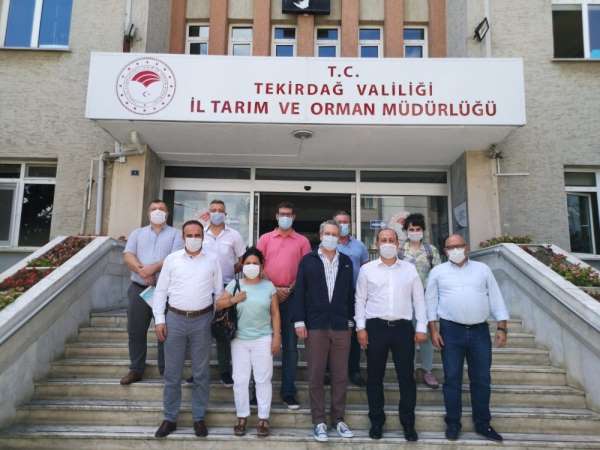 İspanyol heyet, ülkedeki su ürünleri üretici örgütleri için Tekirdağ'da 