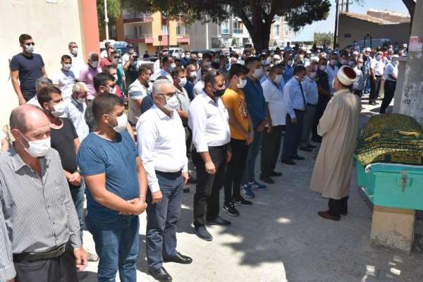 Kazada hayatını kaybeden kepçe operatörüne son görev 