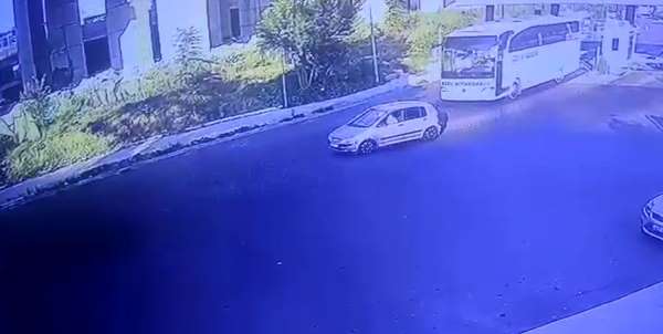 Gaziantep'te kaza yapan otobüsün İstanbul Otogarından çıkış anı kamerada