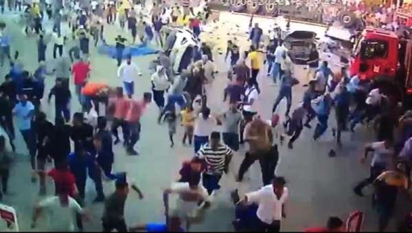 Mardin'de 8 kişinin öldüğü, 20 kişinin yaralandığı katliam gibi kazanın güvenlik görüntüleri ortaya çıktı