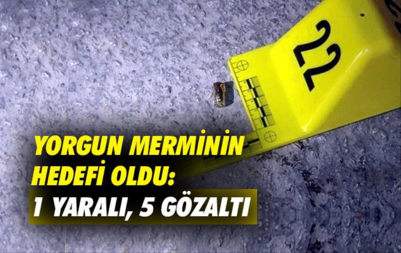 Samsun'da yorgun merminin hedefi oldu: 1 yaralı, 5 gözaltı