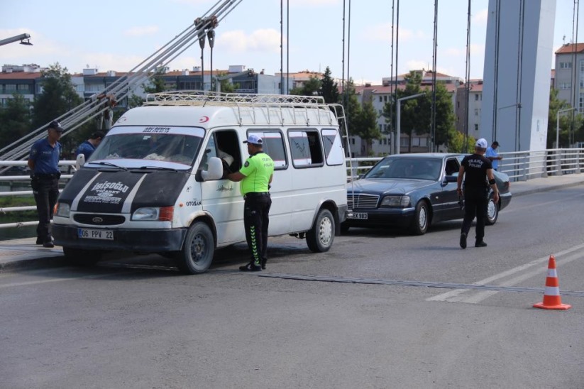 Samsun'da sürücülere sıkı denetim