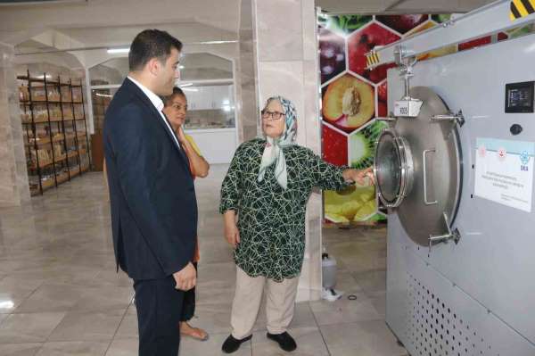 Kaymakam Demirel: 'Üreten kadınlarımıza her zaman destek olacağız'