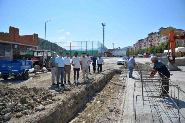 Türkeli'de doğalgaz dolum tesisi çalışmaları başladı