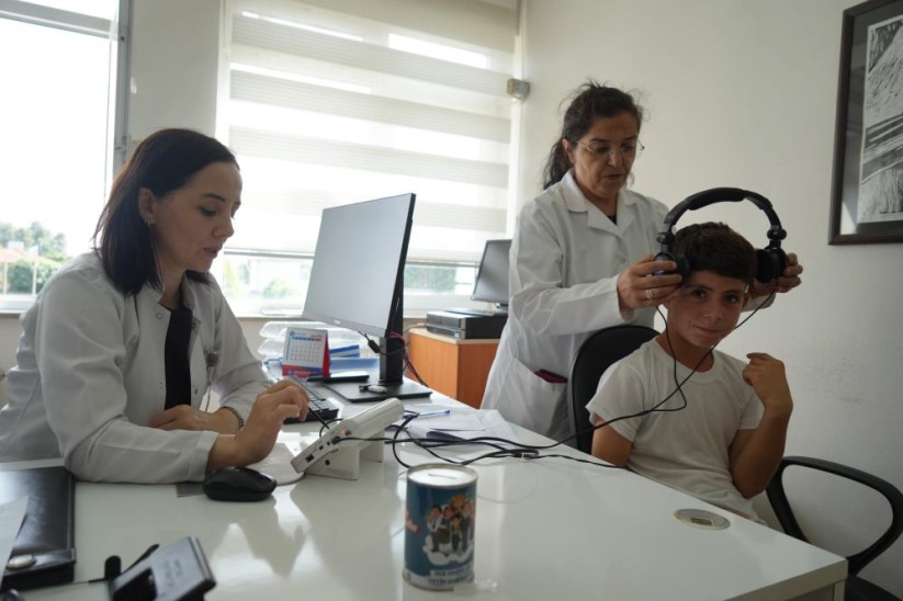 Samsun'da mevsimlik tarım işçilerinin çocuklarına sağlık taraması