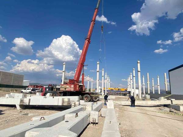 Ankara'da inşaatı devam eden fabrikada iş kazası: 1 ölü