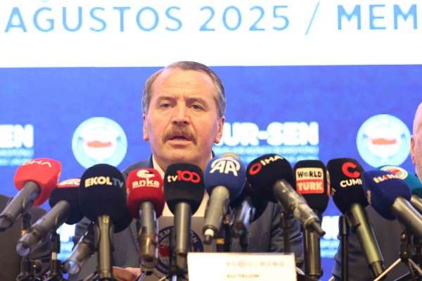 Memur-Sen Başkanı Yalçın: 'Hakem heyetine hükümetin başvurmasını tavsiye ederiz'