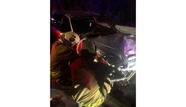 Arsuz'da trafik kazası: 2 yaralı