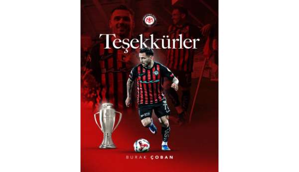 Çorum FK, Burak Çoban ile yollarını ayırdı