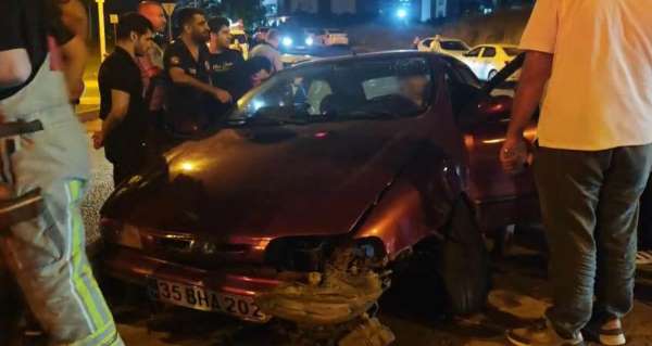 Kaza sonrası hem hakaret etti hem de işini yapan gazeteciye görüntü çekmesinin kötü olduğunu söyledi