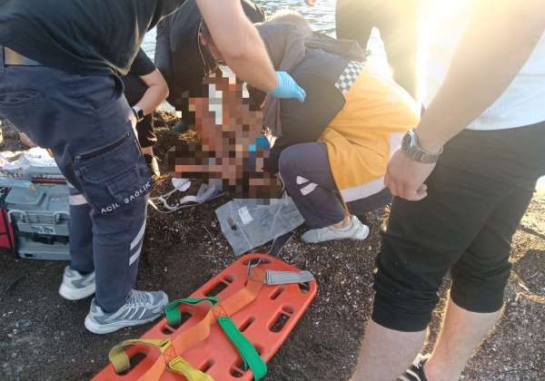 Ordu'da 4 yaşındaki çocuk denizde boğulma tehlikesi geçirdi