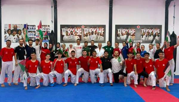 Savaşın gölgesinden tatamiye: Filistin Milli Takımı Turkish Open için Türkiye'de