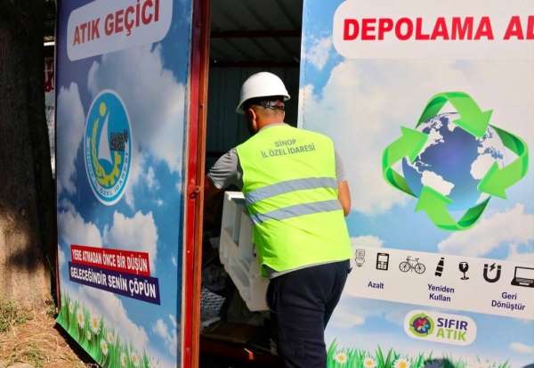 Sinop İl Özel İdaresi'nden sıfır atık hamlesi
