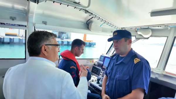 Sinop'ta plaj ve kıyılarda güvenlik denetimleri sürüyor
