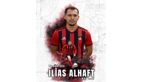 Vanspor Futbol Kulübü, Ilias Alhaft'ı kadrosuna kattı