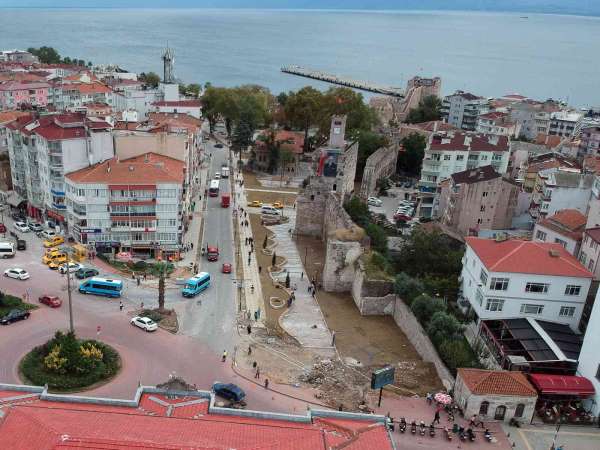 Sinop Kent Meydanı ve Millet Bahçesi Projesi'nde sona gelindi