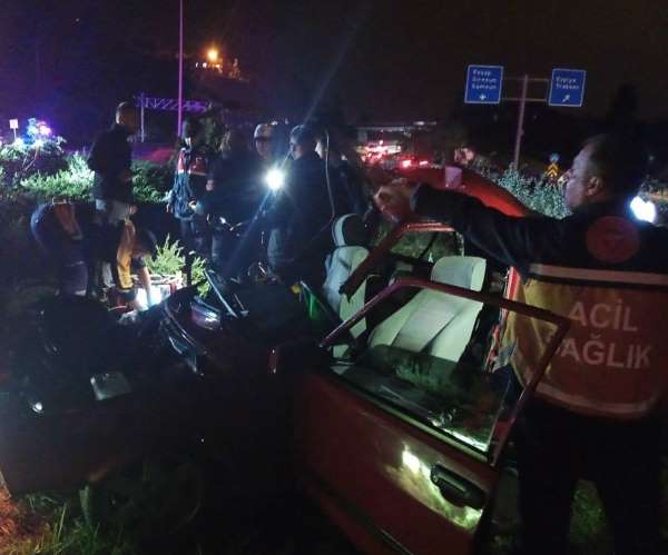 Giresun'da feci kaza: 1 ölü, 3 yaralı