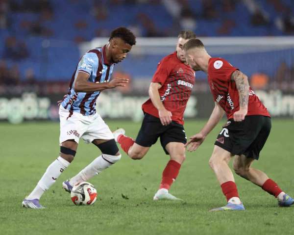 Trendyol Süper Lig: Trabzonspor: 1 - Gaziantep FK: 1