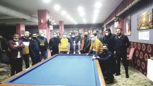 Tatvan'da 'Bilardo Bölge Şampiyonası' düzenlendi 