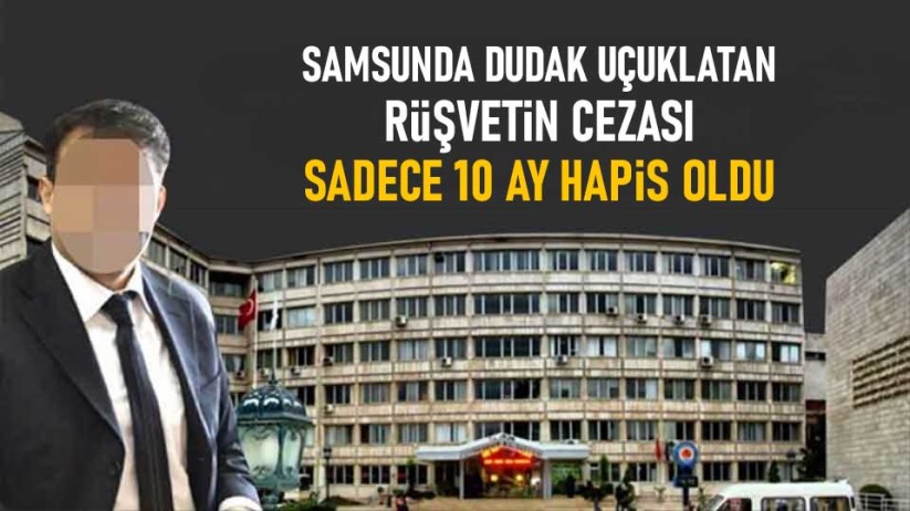 Samsun'da rüşvetten tutuklanan daire başkanı tahliye oldu
