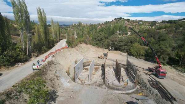 Demirci AAT'de betonarme imalatlar devam ediyor - Manisa haber