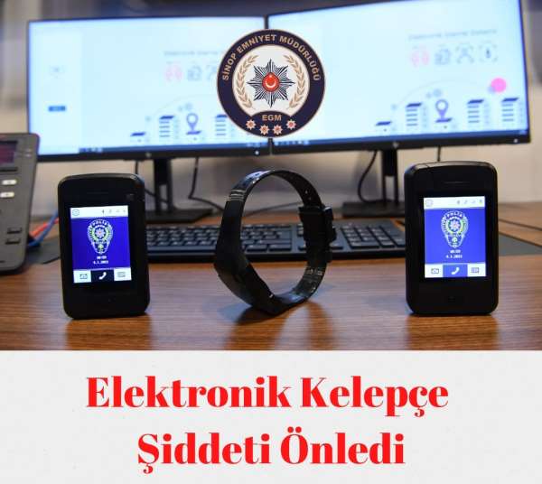 'Elektronik kelepçe' uygulaması şiddeti önledi - Sinop haber