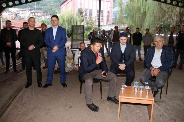 Maden işçileri şehit arkadaşları için dua etti - Zonguldak haber