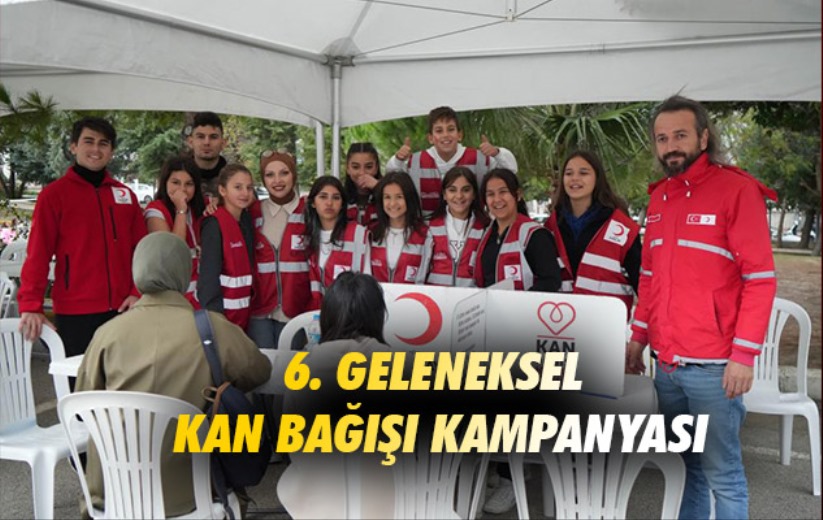 Samsun'da 6. geleneksel kan bağışı kampanyası